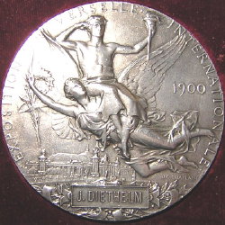 1900 Universal Expositon Silver Award Medal