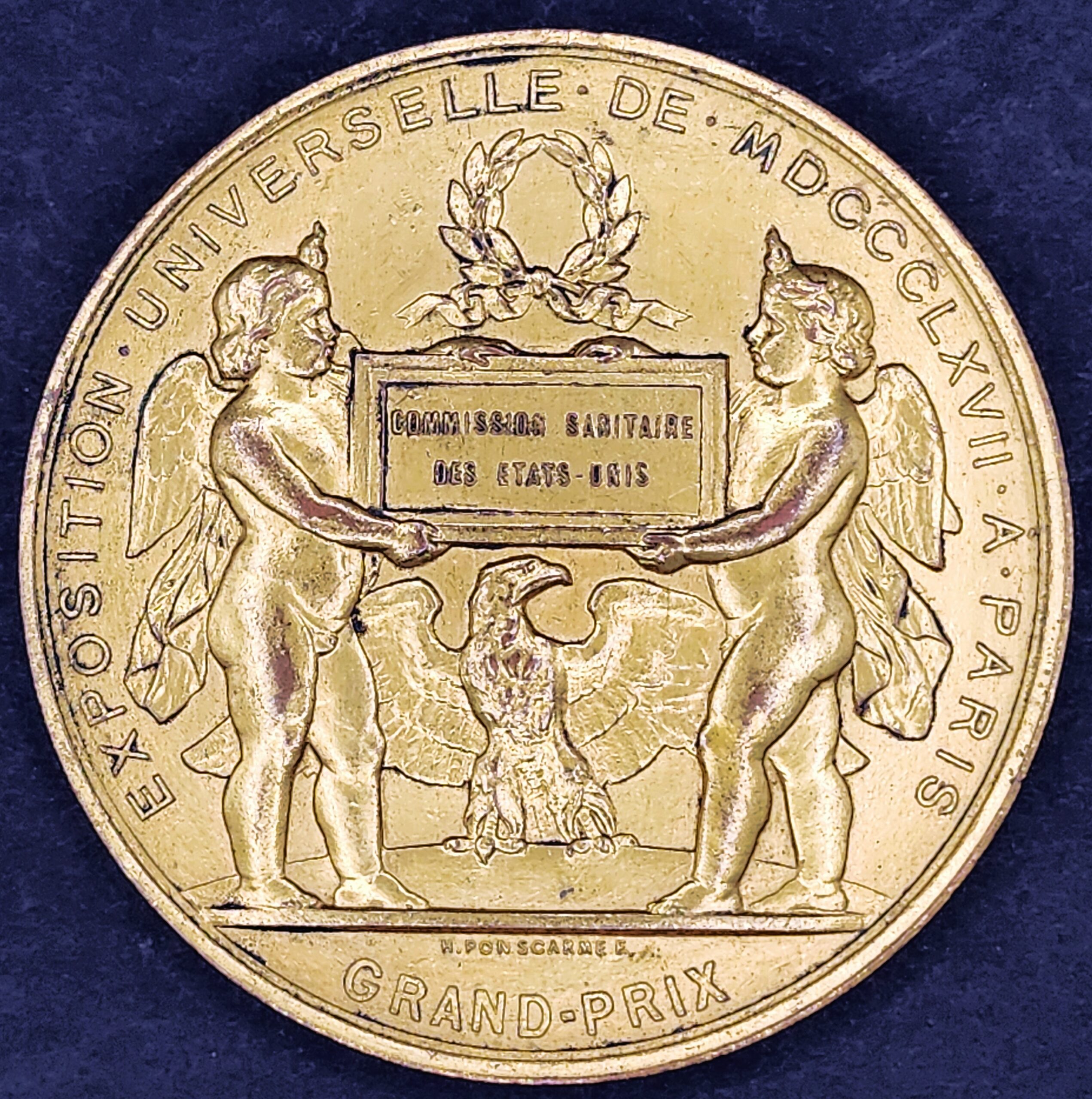 Award Medals of the 1867 Paris Exposition